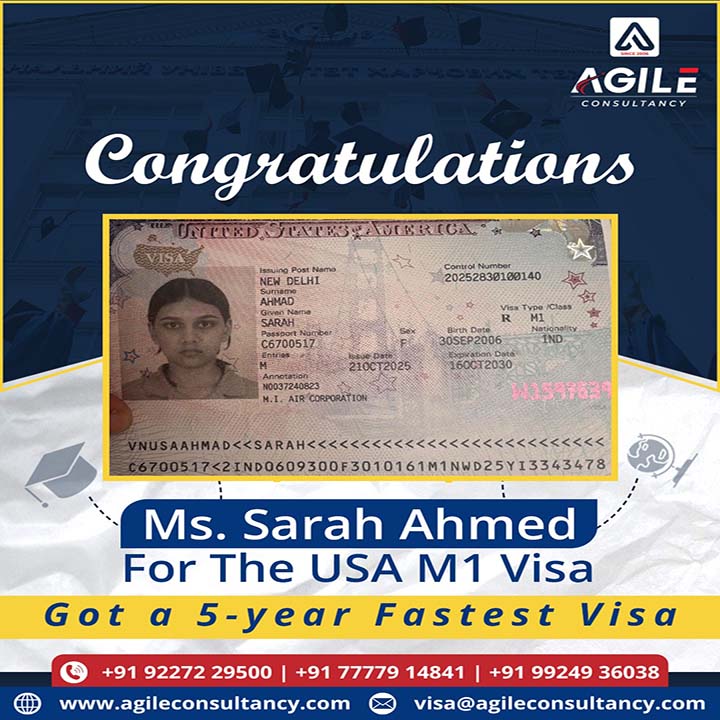 USA M1 Visa