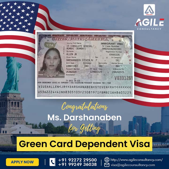 Green card Dependent Visa